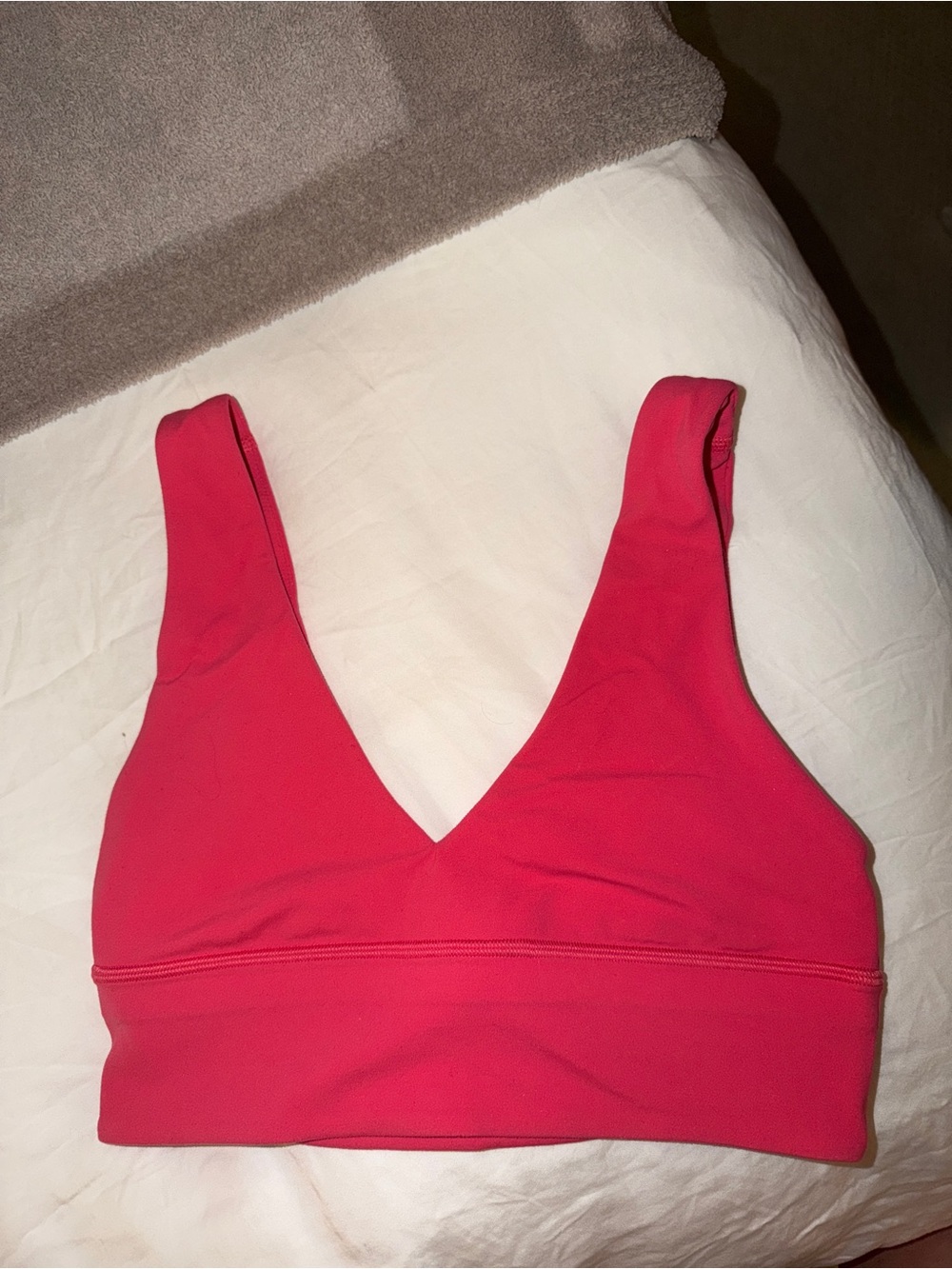 Lululemon V Neck Align Bra. Size A/B 6. Color: Lipgloss